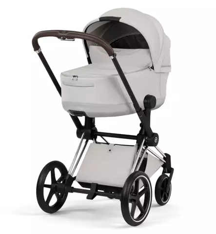 Cybex Priam Style Lastenvaunut chrome brown city grey wauva - Yhdistelmävaunut - 526000201-PYCG - 1