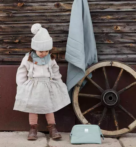 Elodie Details Lasten Villapipo tupsulla yli 3 vuotiaalle creamy white wauva - Lasten pipot, hanskat ja kaulurit - 50565105113DG - 1