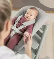 Stokke Tripp Trapp tuoli + Newborn Set Starttipaketti warm brown wauva - Syöttötuolit - 100143-PNBG - 3