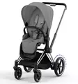 Cybex ePriam 4 Lastenvaunujen Starttipaketti lisävarusteilla mirage grey wauva - Yhdistelmävaunut - 521002357-PLVMG - 3