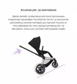 Cybex ePriam 4 Lastenvaunujen Starttipaketti lisävarusteilla - Yhdistelmävaunut - 521002373-PLVLG - 5