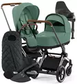 Cybex ePriam 4 Lastenvaunujen Starttipaketti turvakaukalolla ja jalustalla + Snøgga lämpöpussi wauva - Vaunujen Starttipaketit - 521002349-SNPLG - 1