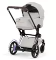 Cybex ePriam Style Sähköavusteiset Lastenvaunut chrome brown city grey wauva - Yhdistelmävaunut - 526000231-PYCG - 55