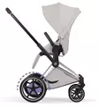 Cybex ePriam Style Sähköavusteiset Lastenvaunut chrome brown city grey wauva - Yhdistelmävaunut - 526000231-PYCG - 5
