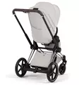 Cybex ePriam Style Sähköavusteiset Lastenvaunut chrome brown city grey wauva - Yhdistelmävaunut - 526000231-PYCG - 8