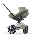 Cybex ePriam Style Sähköavusteiset Lastenvaunut chrome brown sage green wauva - Yhdistelmävaunut - 526000231-PYSG - 11