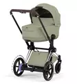 Cybex ePriam Style Sähköavusteiset Lastenvaunut chrome brown sage green wauva - Yhdistelmävaunut - 526000231-PYSG - 55