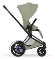 Cybex ePriam Style Sähköavusteiset Lastenvaunut matt black sage green wauva - Yhdistelmävaunut - 526000243-PYSG - 8
