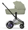 Cybex ePriam Style Sähköavusteiset Lastenvaunut matt black sage green wauva - Yhdistelmävaunut - 526000243-PYSG - 4