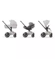 Cybex ePriam Style Sähköavusteiset Lastenvaunut rose gold city grey wauva - Yhdistelmävaunut - 526000255-PYCG - 12