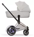 Cybex ePriam Style Sähköavusteiset Lastenvaunut Starttipaketti Cloud T turvakaukalolla ja jalustalla rose gold city grey wauva - Yhdistelmävaunut - 526000255SPYCG - 5