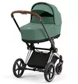 Cybex Priam 4 Lastenvaunujen Starttipaketti lisävarusteilla leaf green wauva - Yhdistelmävaunut - 521002319-PLVLG - 2