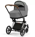 Cybex Priam 4 Lastenvaunujen Starttipaketti lisävarusteilla mirage grey wauva - Yhdistelmävaunut - 521002319-PLVMG - 2