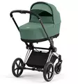 Cybex Priam 4 Lastenvaunujen Starttipaketti lisävarusteilla leaf green wauva - Yhdistelmävaunut - 521002325-PLVLG - 2
