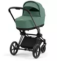 Cybex Priam 4 Lastenvaunujen Starttipaketti lisävarusteilla leaf green wauva - Yhdistelmävaunut - 521002331-PLVLG - 2