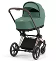 Cybex Priam 4 Lastenvaunujen Starttipaketti lisävarusteilla leaf green wauva - Yhdistelmävaunut - 521002337-PLVLG - 2