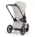 Cybex Priam Style Lastenvaunujen Starttipaketti Cloud T turvakaukalolla ja jalustalla chrome brown city grey wauva - Yhdistelmävaunut - 526000201SPYCG - 11