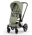 Cybex Priam Style Lastenvaunut chrome brown sage green wauva - Yhdistelmävaunut - 526000201-PYSG - 3
