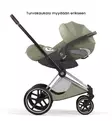 Cybex Priam Style Lastenvaunut chrome brown sage green wauva - Yhdistelmävaunut - 526000201-PYSG - 12