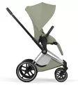 Cybex Priam Style Lastenvaunut chrome brown sage green wauva - Yhdistelmävaunut - 526000201-PYSG - 7