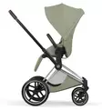 Cybex Priam Style Lastenvaunut chrome brown sage green wauva - Yhdistelmävaunut - 526000201-PYSG - 5