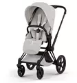 Cybex Priam Style Lastenvaunut matt black city grey wauva - Yhdistelmävaunut - 526000211-PYCG - 3