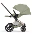 Cybex Priam Style Lastenvaunut rose gold sage green wauva - Yhdistelmävaunut - 526000221-PYSG - 7