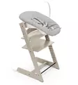 Stokke Tripp Trapp tuoli + Newborn Set Starttipaketti cashmere grey wauva - Syöttötuolit - 100147-PNG - 1