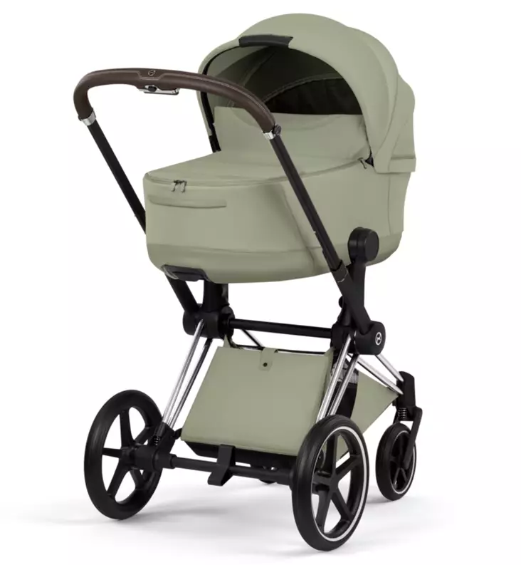 Cybex Priam Style Lastenvaunut chrome brown sage green wauva - Yhdistelmävaunut - 526000201-PYSG - 1