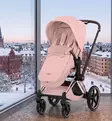 Cybex Priam Style Lastenvaunujen All-in-One Starttipaketti Peach Pink Rose gold wauva - Yhdistelmävaunut - 526000221PALLPEACH - 31