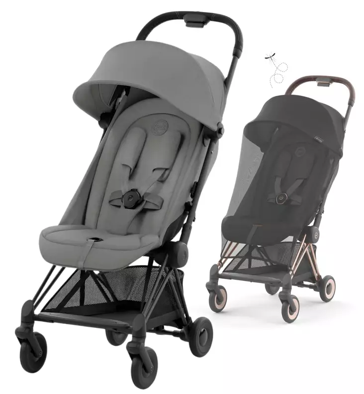 Cybex coya matkarattaat harmaa wauva - Matkarattaat - 522004325-PH - 1