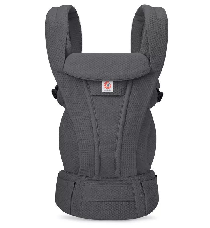 Ergobaby Omni Deluxe Kantoreppu mesh graphite grey wauva - Kantoreput ja kantorinkat - BCODMGRAPH - 1