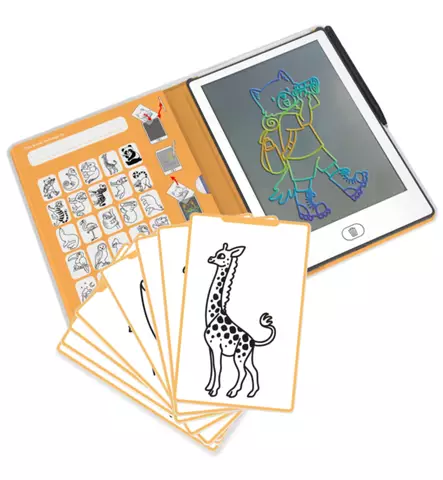 Kidywolf LCD piirustustaulu lapsille animals wauva - Puuhalelut taaperoille - KIDYDRAW-MINI-ANI - 2
