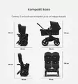 Bugaboo_Donkey5_twin_tuplavaunut_kaksosten_vaunut_Midnight_black_musta_wauva - Kaksos- ja sisarusrattaat - 100000002-TWI - 8