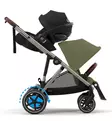 Cybex eGazelle S Sähköavusteisten Lastenvaunujen Starttipaketti Sisaristuimella Moss Green wauva - Yhdistelmävaunut - 525000169-PSI - 29
