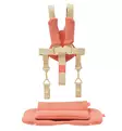 KAOS KLAPP Syöttötuolin pehmusteet ja turvavaljaat terracotta Pink wauva - Syöttötuolien lisävarusteet - BPP-HAR-CUS-TER-PI - 2