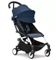 Stokke Yoyo3 Matkarattaat mustalla rungolla air france blue wauva - Matkarattaat - 646001-PAI - 3
