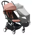 Stokke YOYO³ Matkarattaiden Starttipaketti jalkatuella ja hyönteissuojalla ginger wauva - Matkarattaat - 646002-KPGI - 1