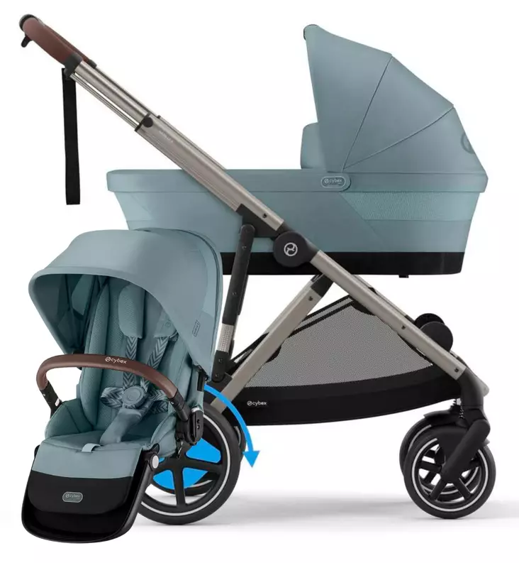 Cybex eGazelle S Sähköavusteisten Lastenvaunujen Starttipaketti Sisaristuimella - Yhdistelmävaunut - 524000535-PSI - 1