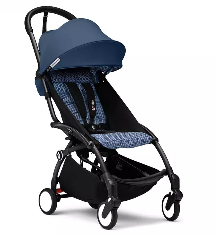 Stokke Yoyo3 Matkarattaat mustalla rungolla air france wauva - Matkarattaat - 646002-PAI - 1