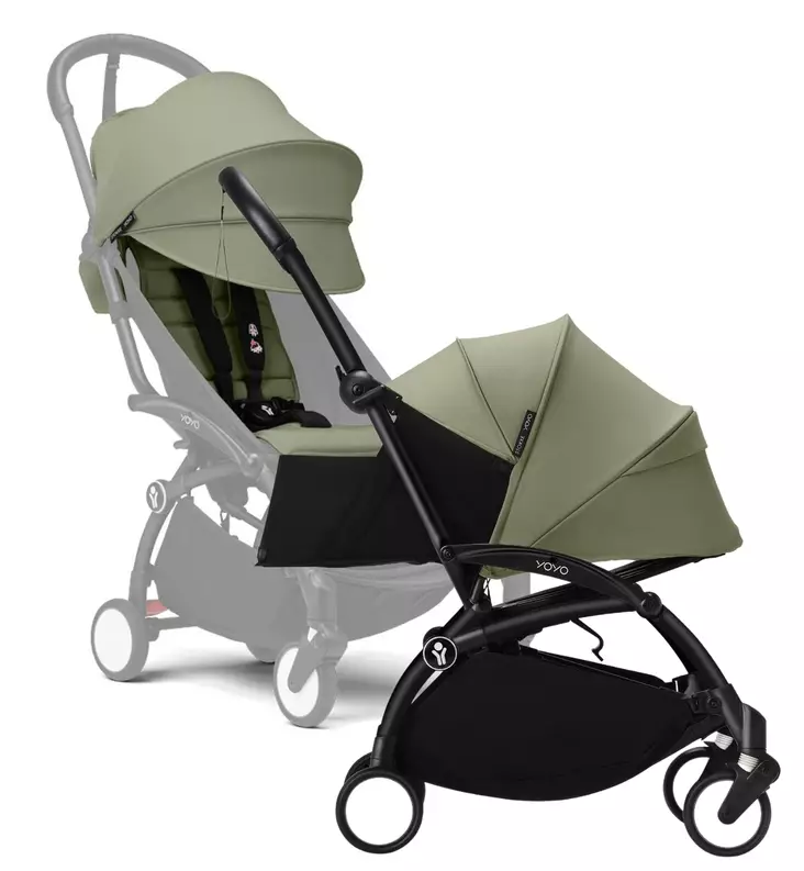 Stokke Yoyo3 Matkarattaat Starttipaketti Makuuosalla ja Istuinkankailla wauva - Matkarattaat - 646002-PMOLI - 1