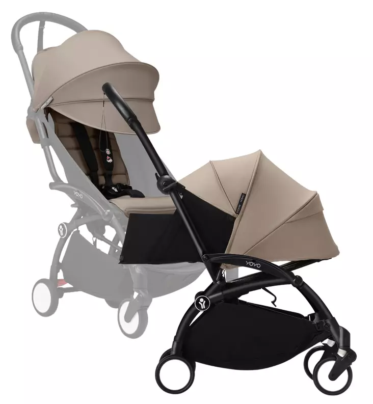 Stokke Yoyo3 Matkarattaat Starttipaketti Makuuosalla ja Istuinkankailla wauva - Matkarattaat - 646002-PMTAI - 1