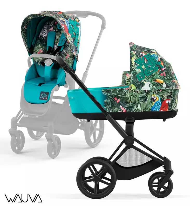 Cybex Priam Yhdistelm=C3=A4vaunut Fashion Wauva DJ Khaled We The Best - Yhdistelmävaunut - 521002331-PFDJ - 1