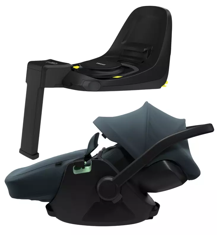 Thule Maple Turvakaukalo Starttipaketti Alfi jalustalla ja jalkapeitteellä darkest blue wauva - ISOFIX turvakaukalot - 14000039-PJJ - 1