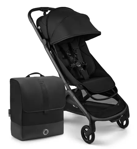 Bugaboo Butterfly 2 Matkarattaiden Starttipaketti kuljetuslaukulla heritage black wauva - Matkarattaat - 100338022-PK - 1