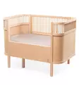 Sebra Pinnasänky Baby&Jr. Starttipaketti Harmony Patjalla wooden wauva - Pinnasängyt ja kehdot - 200130043-PK - 5