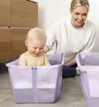 Stokke Flexi Bath lasten kylpyamme kylvetystuki Ocean Blue Wauva - Vauvan kylvettäminen - 531913-PK - 4