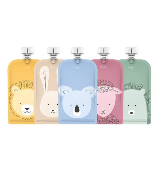 Cherub_v=C3=A4lipalapussi_smoothiepussi_el=C3=A4imet_wauva - Smoothiepussit ja korkit - CHFPANIMAL5PK - 1