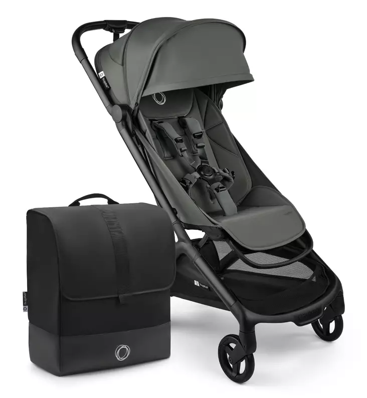 Bugaboo Butterfly 2 Matkarattaiden Starttipaketti kuljetuslaukulla forest green wauva - Matkarattaat - 100338025-PK - 1