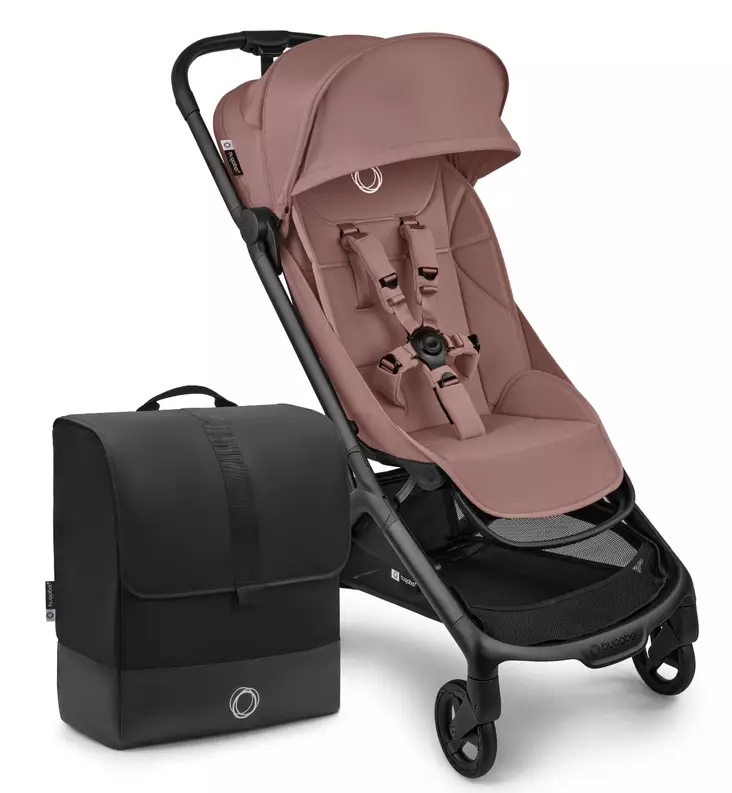 Bugaboo Butterfly 2 Matkarattaiden Starttipaketti kuljetuslaukulla dusty pink wauva - Matkarattaat - 100338049-PK - 1